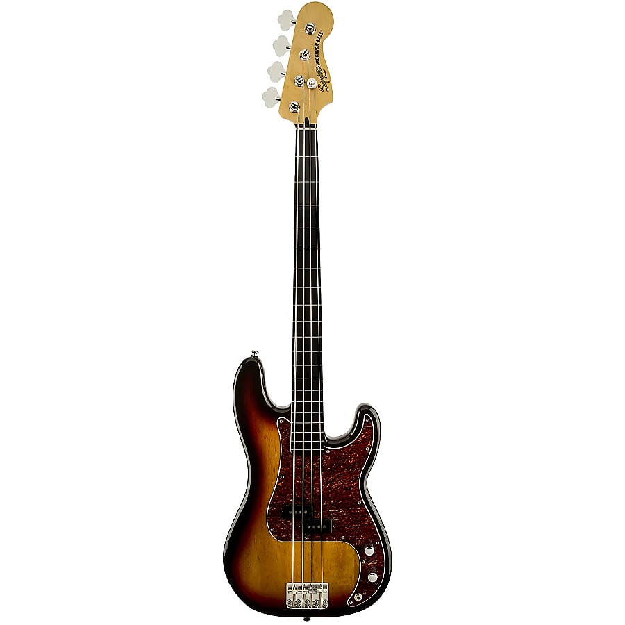 Squier Vintage Modified Precision Bass Fretless | Reverb