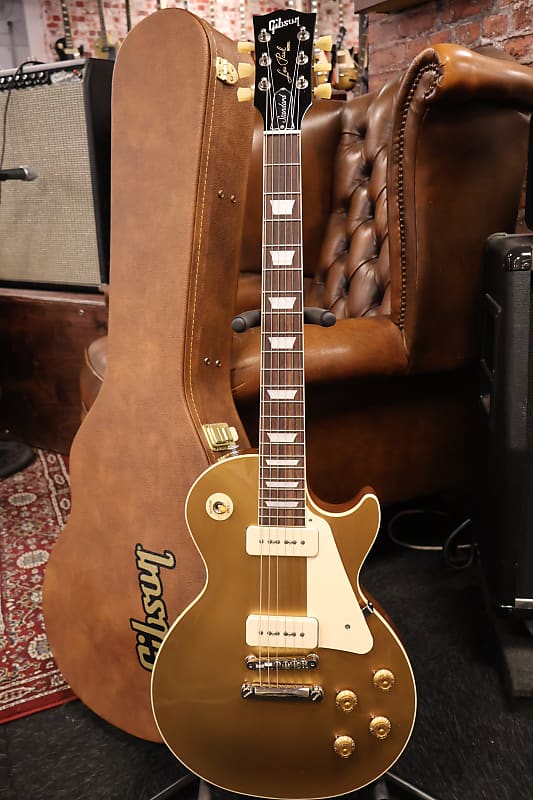 Gibson Les Paul Standard 50s P-90 Goldtop image 1