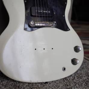 Gibson SG 1967 Polaris White p90 Jr Junior w/Case image 6