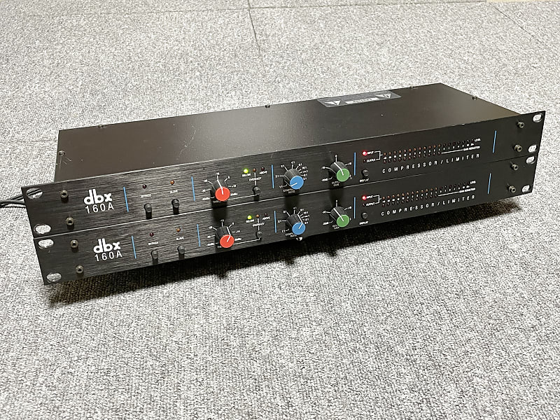 dbx 160A Compressor / Limiter Pair / Made in USA | Reverb