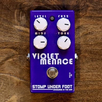 Reverb.com listing, price, conditions, and images for stomp-under-foot-violet-menace