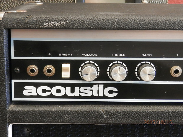 Acoustic 136 1970s Black | Reverb