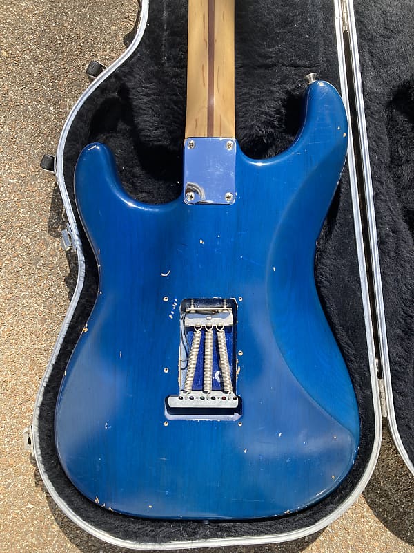 Fender American Highway One Stratocaster Cory Wong Vulfpeck 2002 Sapphire  Blue Transparent