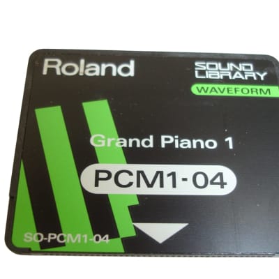 Roland SO-PCM1-04 PCM1-04 Grand Piano 1 ROM Card