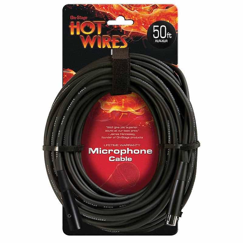 Hot Wires MC12-50 Microphone Cable - 50 ft image 1