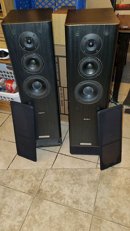 Sony SS-TL6 Tower Late 80's black - Main Image