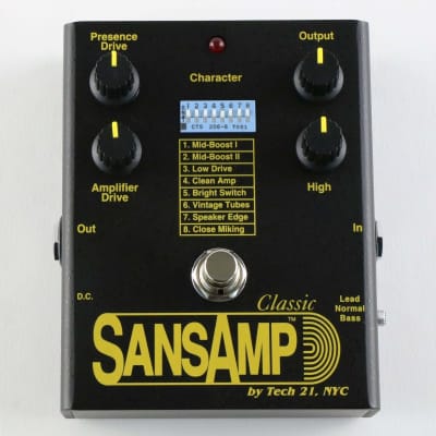 Tech 21 SansAmp Classic | Reverb