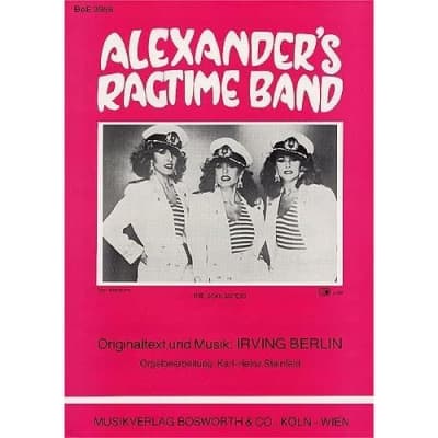 Alexander's Ragtime Band (=boe3849) DIVERS AUTEURS for sale