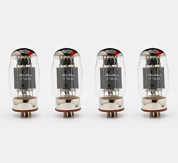 New Premium Select NessTone KT8898 Power Tubes Matched QUAD Reverb