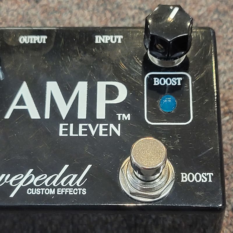 Used Lovepedal Amp 11 Drive Pedal Black