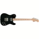 Fender Classic Series '72 Telecaster Deluxe Electric Guitar, 21 Frets, C Shape Neck, Maple Fingerboard, Passive Pickup, Polyester, Black
