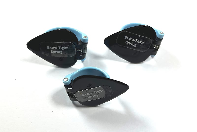Black Mountain Thumb Pick 3Pack Light Extra Tight Spring Fit Reverb