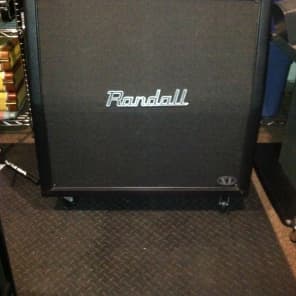Two Randall XL 4x12 Cabinets Black with Celestion Vintage 30s Reverb