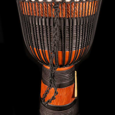 Meinl Percussion 12" Earth Rhythm Series Rope-Tuned Wood Djembe w/Bag image 3