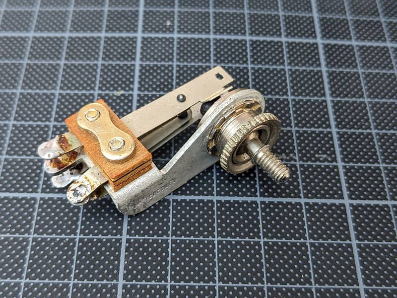 1960s Switchcraft Right-angle three way switch Gibson SG Fender Jazzmaster image 1