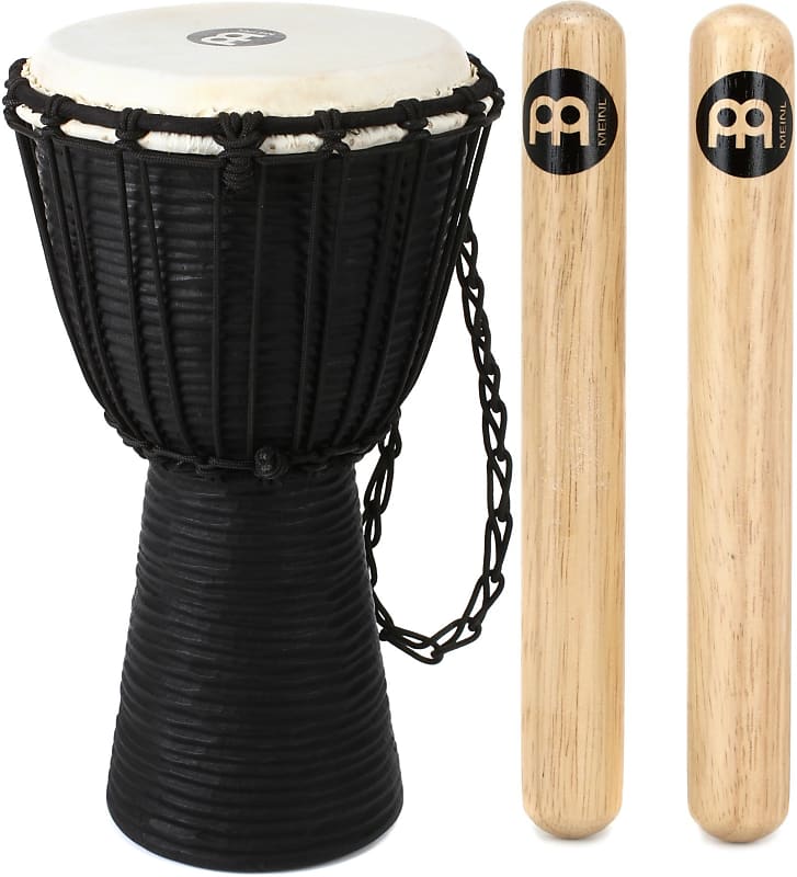 Meinl Percussion Rope Tuned Headliner Series Wood Djembe - 8