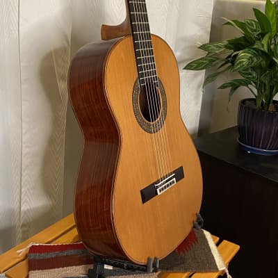 Manuel Adalid Model 12 Classical Guitar Cedar & Granadillo w/case *made in Spain image 5
