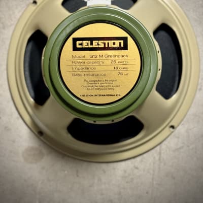 Celestion G12M Greenback 12