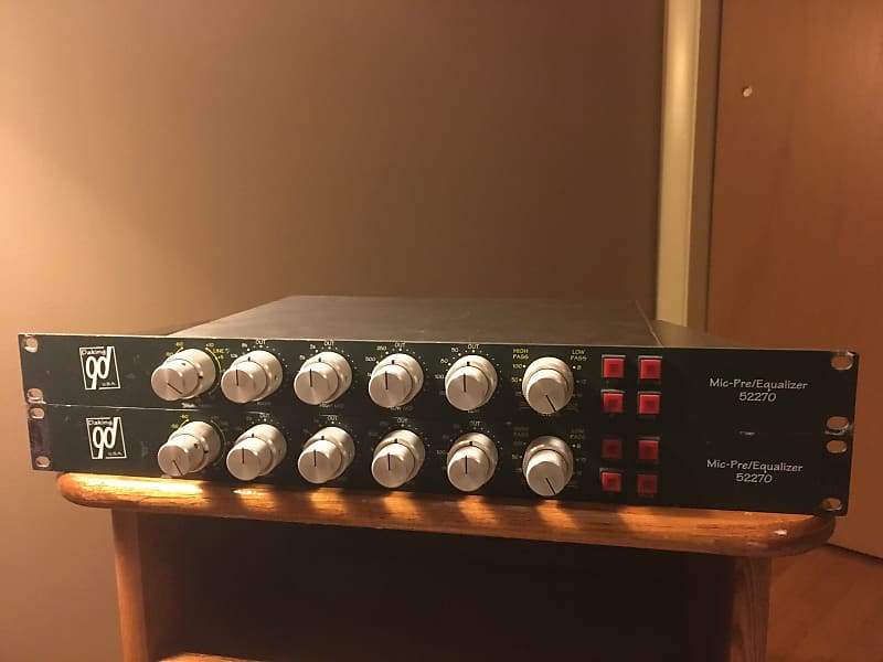 Daking 52270 Consecutive Pair preamp eq with psu | Reverb