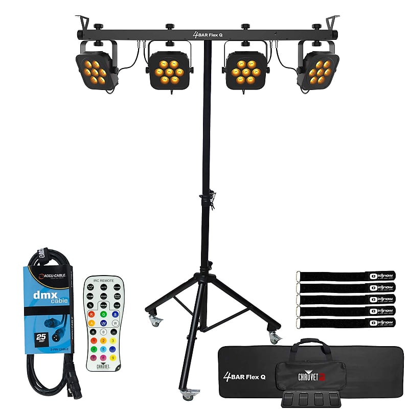 Chauvet Dj Bar Flex Q Ils Lighting System With Tripod Stand Reverb