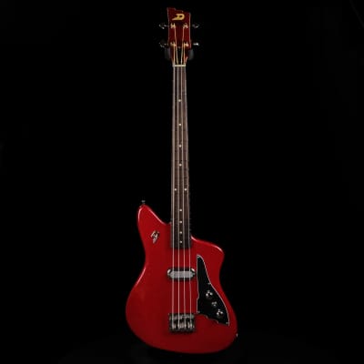 Duesenberg Kavalier Bass Guitar - Red Sparkle image 2