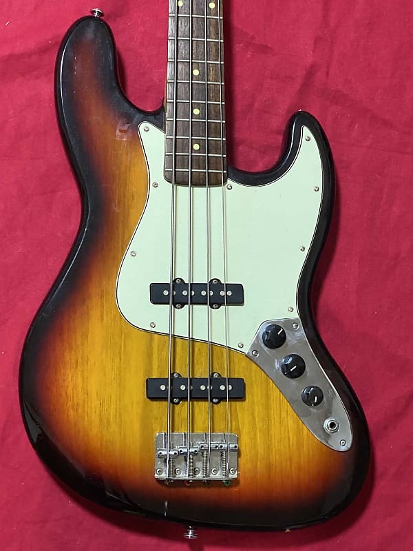 Grass Roots by ESP G-JB-55R 2008 Electric Jazz Bass Guitar