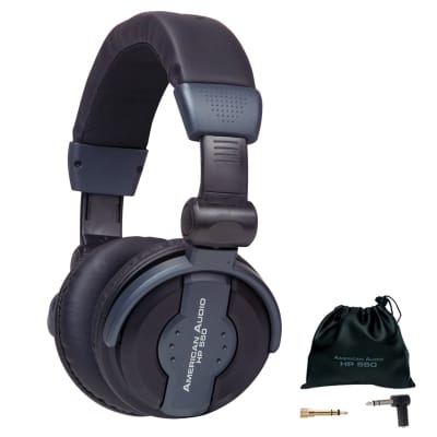 American Audio HP 550 Professional DJ Headphones image 1