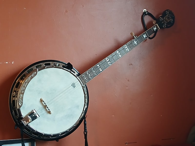 Aria SB-600 Deluxe 5 String Banjo | Reverb