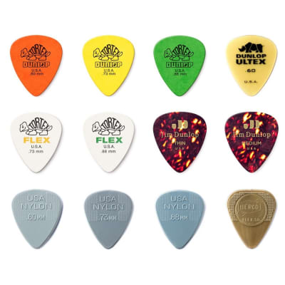 Dunlop PVP112 Acoustic Player's Guitar Pick Variety Pack, 12-Pack image 3