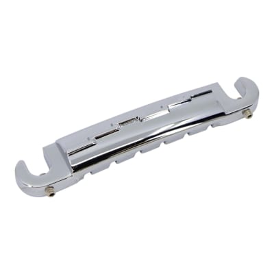 Compensated Wraparound Bridge Zinc Diecast Chrome without studs or anchors image 2