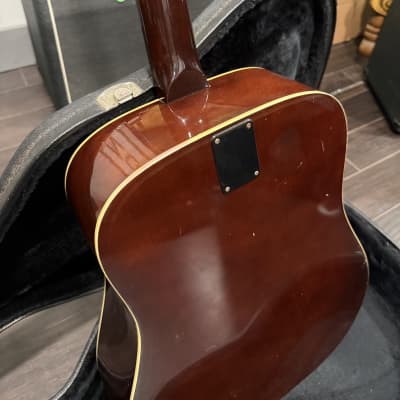 Epiphone Texan FT-145 SB 70's with Hard Shell Case image 5