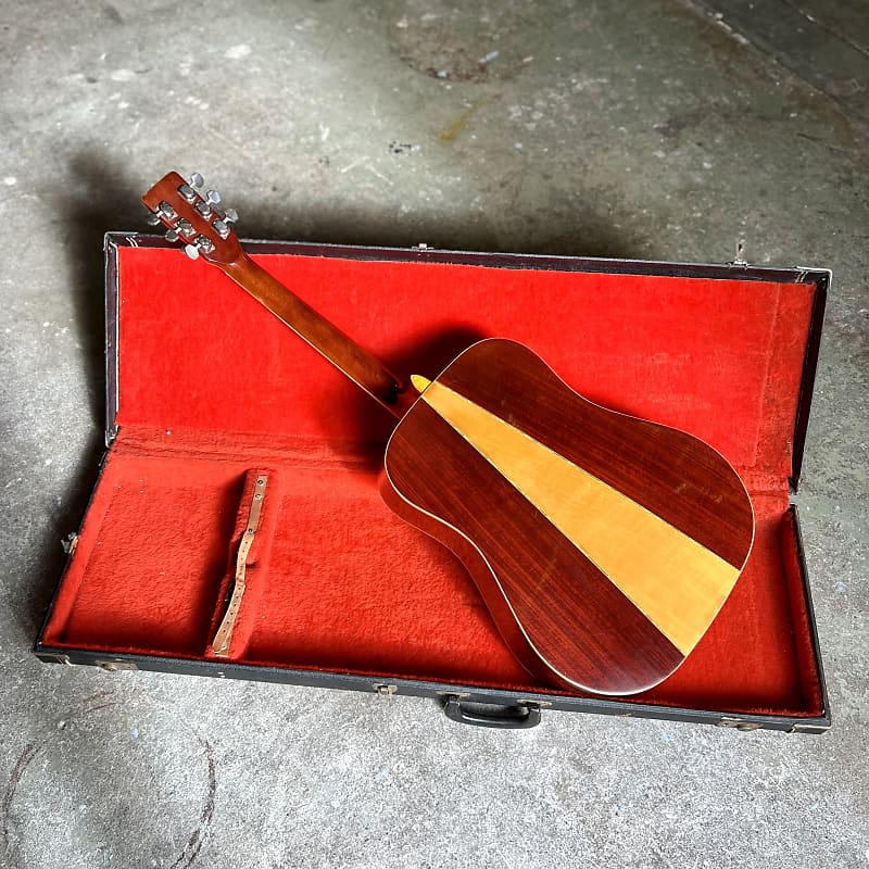 Kansas W-180 acoustic guitar 1970's - Mahogany original vintage