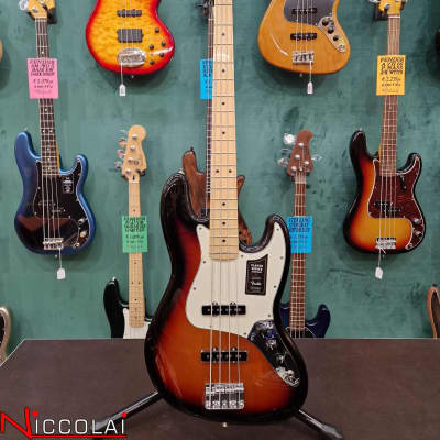 Fender Player Jazz Bass 3-C Sunburst, Maple image 1