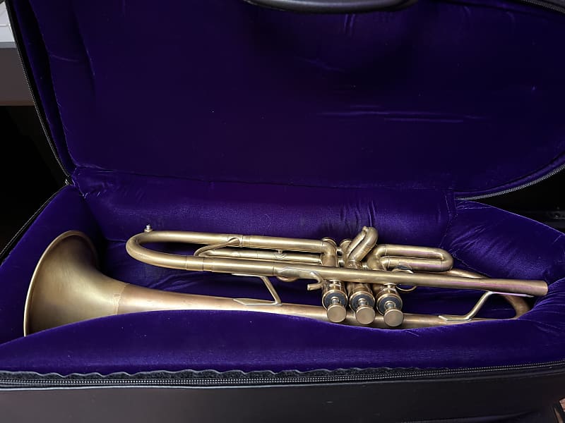 Monette Unity MF Bb Trumpet 2023 - Raw Brass | Reverb Monette Unity MF Bb Trumpet 2023 - Raw Brass | Reverb