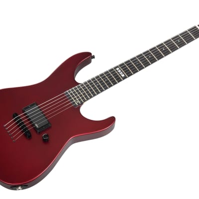 ESP E-II M-I Neck Thru NT DCARS - Deep Candy Apple Red Satin for sale