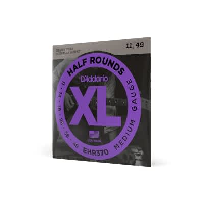 D Addario EHR370 Half Round Electric Guitar Strings Medium Gauge