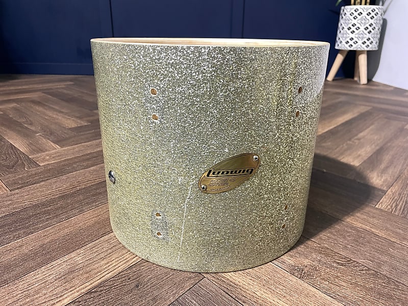 Ludwig Accent Tom Drum Shell 12 x10 Bare Wood Project Reverb UK