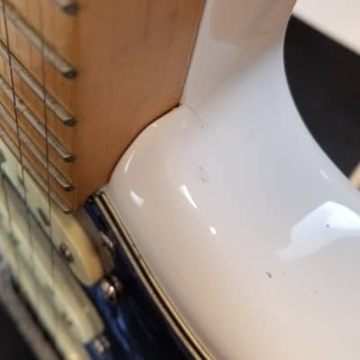 Fender Player Strat Partscaster, USA Hardware, Noiseless Pups, Custom Pickguard & Marilyn Monroe Neck Plate, Polar White, w/HSC image 21