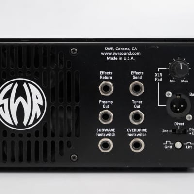 SWR 750X Bass Amp Head | Reverb