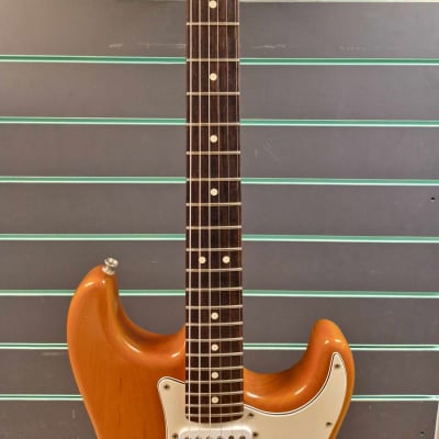 Fender Highway One Stratocaster Satin Amber 2003 Electric Guitar image 6