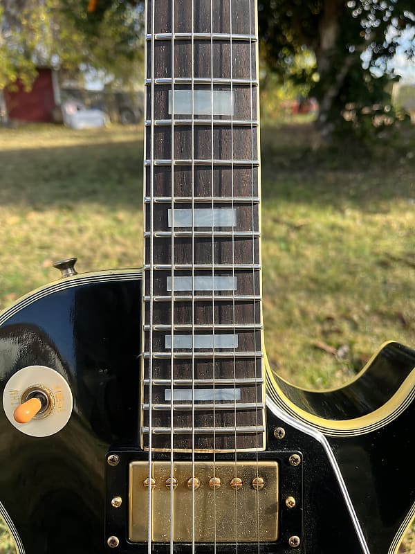 1980’s Japan Greco Black EG-600 Super Power Custom Electric Guitar