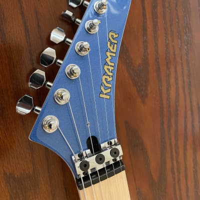 Kramer  Baretta 2021 Blue  with upgrades and modifications image 11