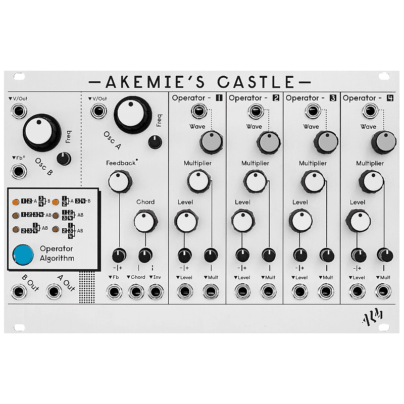 ALM/Busy Circuits ALM011 Akemie's Castle FM Dual VCO Eurorack Synth Module image 1