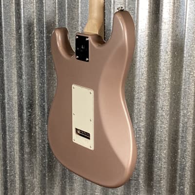 G&L USA Fullerton Deluxe Legacy Shoreline Gold Guitar & Bag #9110 image 9