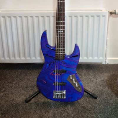 ESP J-Five Bass 1995 - Swirl by Richard Fay for sale