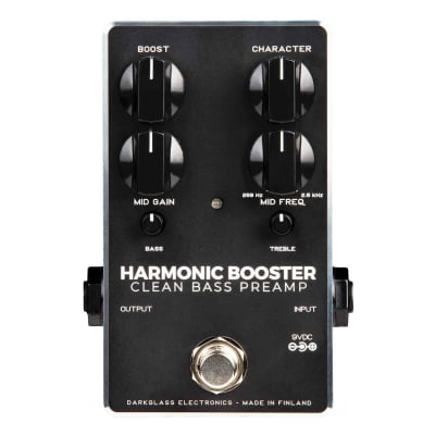 Darkglass HARMONIC BOOSTER Clean Bass Preamp Pedal image 1