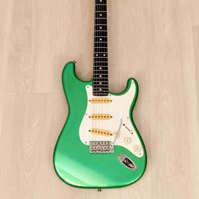 1991 Fender Stratocaster Model ST500-VR Metallic Green Near | Reverb