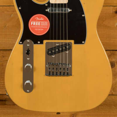 Squier Affinity Series Telecaster Left-Handed Maple Butterscotch Blonde image 8