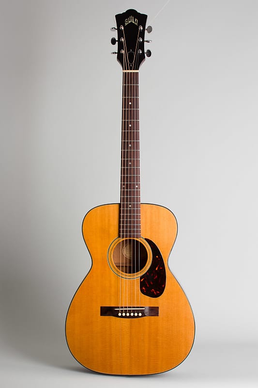 Guild  F-20NT Flat Top Acoustic Guitar (1967), ser. #AG-2111, original black hard shell case. image 1