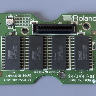 Roland SR-JV80-04 Vintage Synth Expansion Board | Reverb